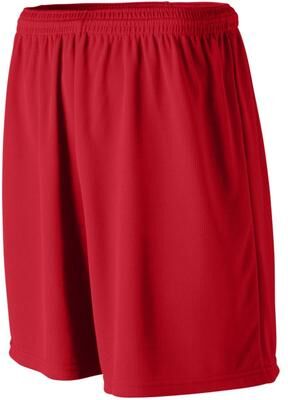 Augusta Sportswear 805 Wicking Mesh Athletic Short in Red size 3XL   Polyester