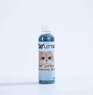 Inspire Picks Cat Litter Deodorizing Beads Odor Eliminator For Fresher Litter Boxes blue