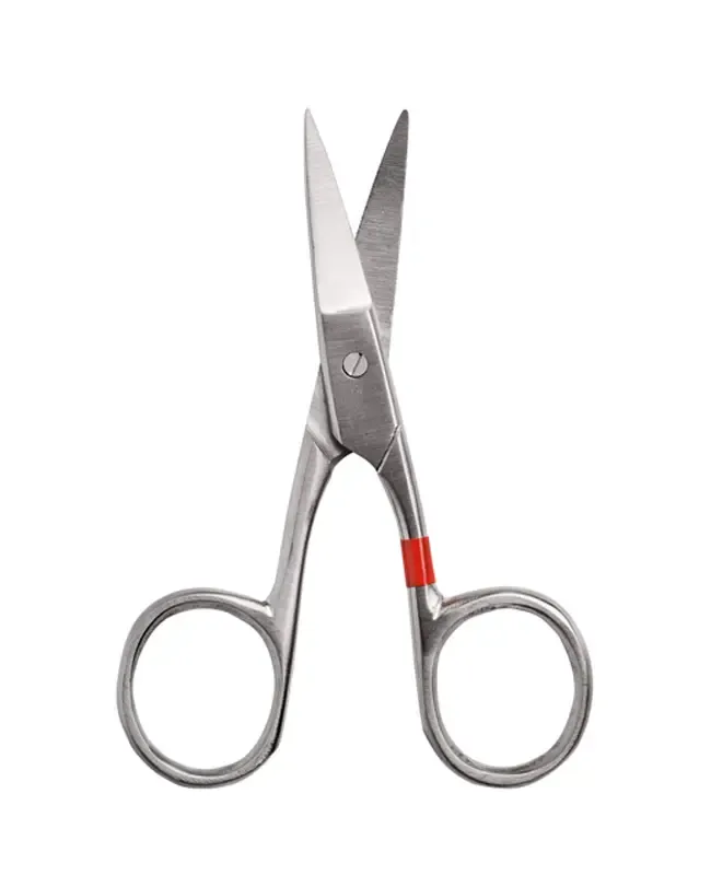 Fuhrmann GmbH Einmal-Nagelschere gerade, 9,0 cm, Metall, einzeln steril verpackt (25 Stück) 360009-3
