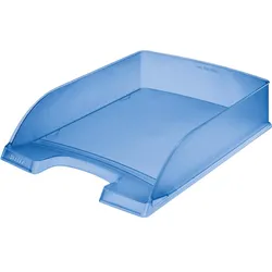 LEITZ Briefablage Plus DIN A4 blau-transparent