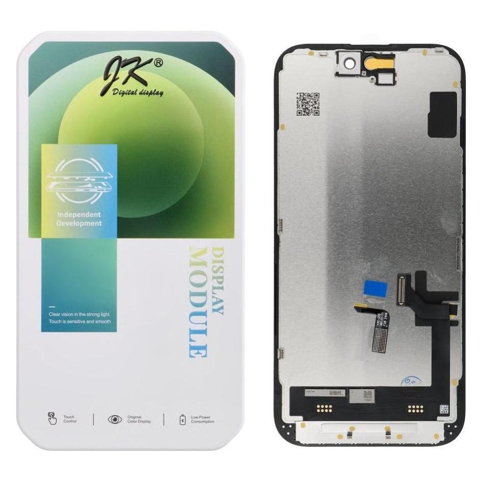 LCD display! JK JK LCD Display for IPHONE 15 FullHD Incell (Change IC) (Display, Apple iPhone 15) (57433346)