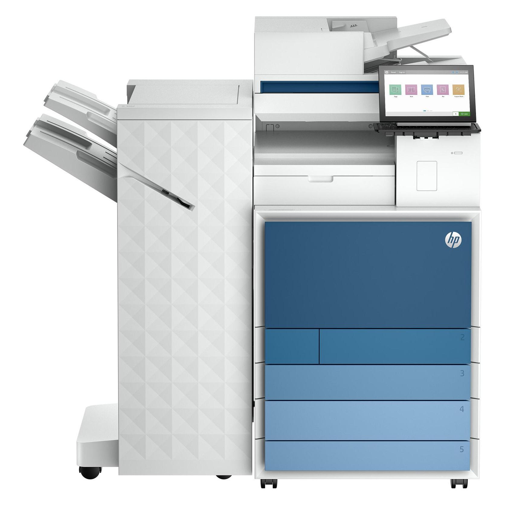 HP Clr LaserJet Ent Flw MFP8801z+ Prntr (Laser, Farbe) (AQ1E2A#B19)
