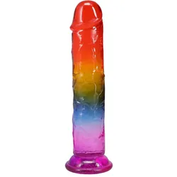 Doc Johnson, Dildo, Classic Dong - 8.5 / 21,6 cm - Rainbow