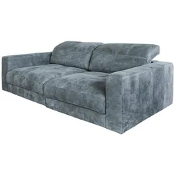 LEDERSOFA GIGANT Anthrazit Leder