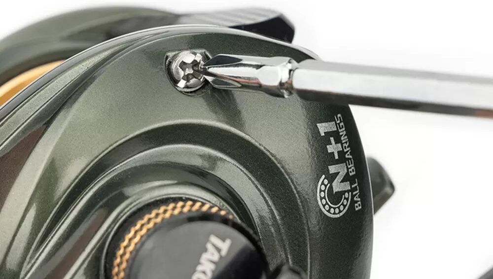 INF Kit de Démontage et d'Entretien de Moulinet Baitcasting - Outils de Réparation en Acier Inoxydable