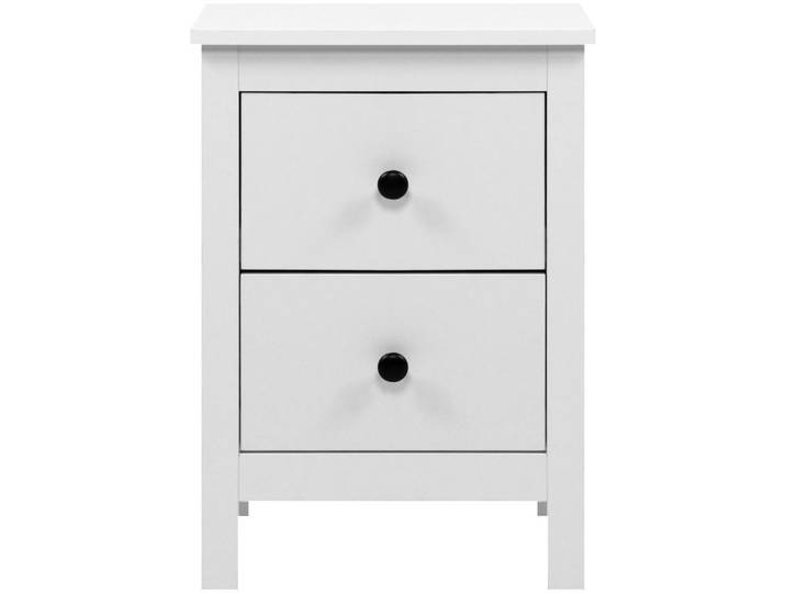 Nachtkästchen Weiß H: 54 cm Oslo