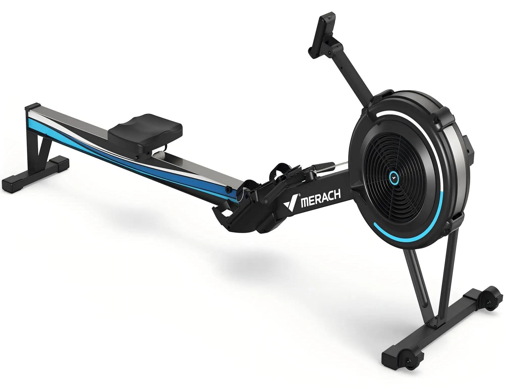 Rudergerät - R11 - Luftwiderstand - 10 Stufen einstellbar - LCD-Display - Bluetooth - Klappbar - Bis 159 kg - Schwarz