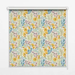 INNENROLLO - Fensterrollo - Rollo - 80x140 cm - Blumen