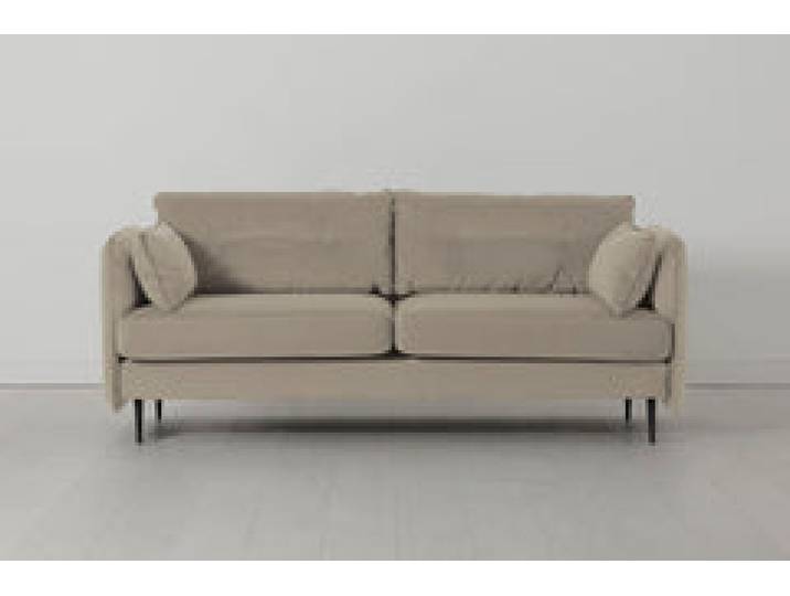 Model 19 Dreisitzer-Sofa, Knochenweiß