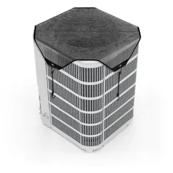 VEVOR Klimaanlagenabdeckung für Außengeräte, 910 x 910 mm, Schutzabdeckung für Klimaanlagen, PVC Netzabdeckung mit elastischen Haken, reißfest, für den Außenbereich, alle Jahreszeiten, schwarz