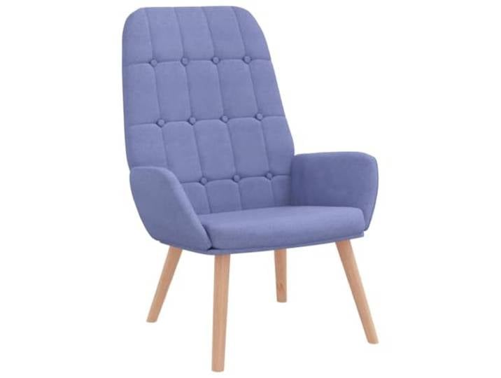 Heofavd Relaxsessel Jeansblau Polstersessel Loungesessel mit Holzfüßen