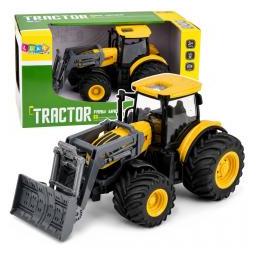 Lean Toys Traktor mit Bulldozer 1:24 (71605078)