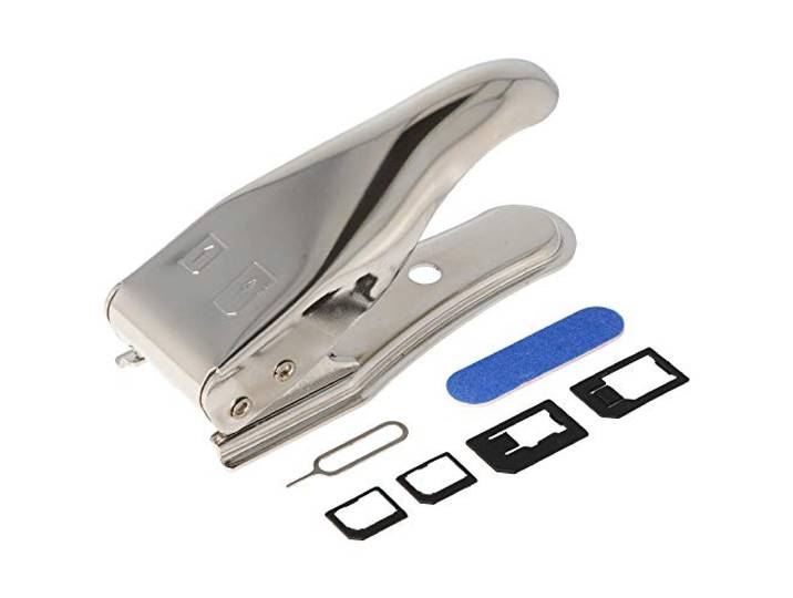 Stanzer voor SIM-kaarten op micro-SIM, nano-sim incl. adapter