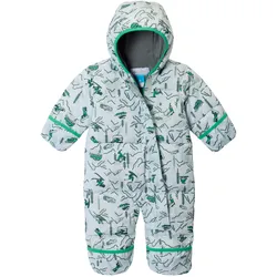 Columbia, Unisex, Skijacke, Kid's Snuggly Bunny II Bunting (80), Blau, Grau