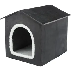TRIXIE Höhle Livia, 50 × 50 × 54 cm, dunkelgrau/weiß