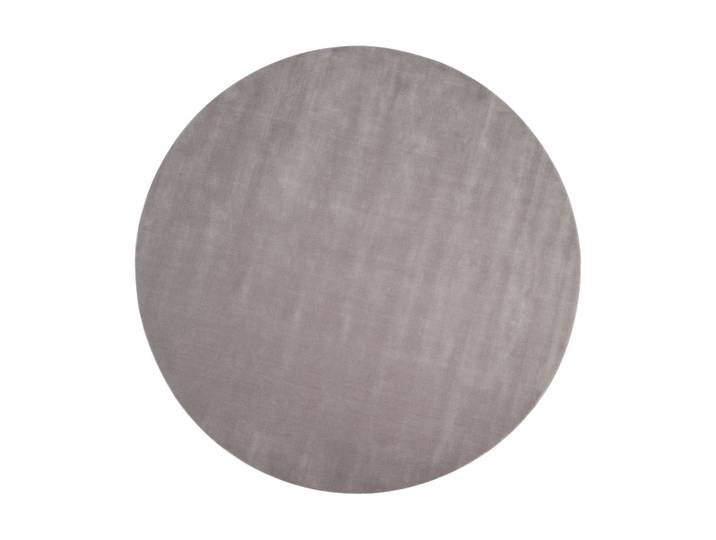 Linie Design Halo Cloud Wollteppich rund Hellgrau, Ø300 cm