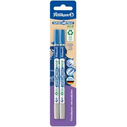 Pelikan 822251 Radierer Kunststoff Mehrfarbig 2 Stück(e)