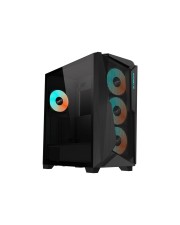 Gigabyte C301 Glass V2 Mid tower E-ATX Seitenteil mit Fenster gehärtetes Glas keine Spannungsversorgung ATX Schwarz USB/Audio (C301G V2)