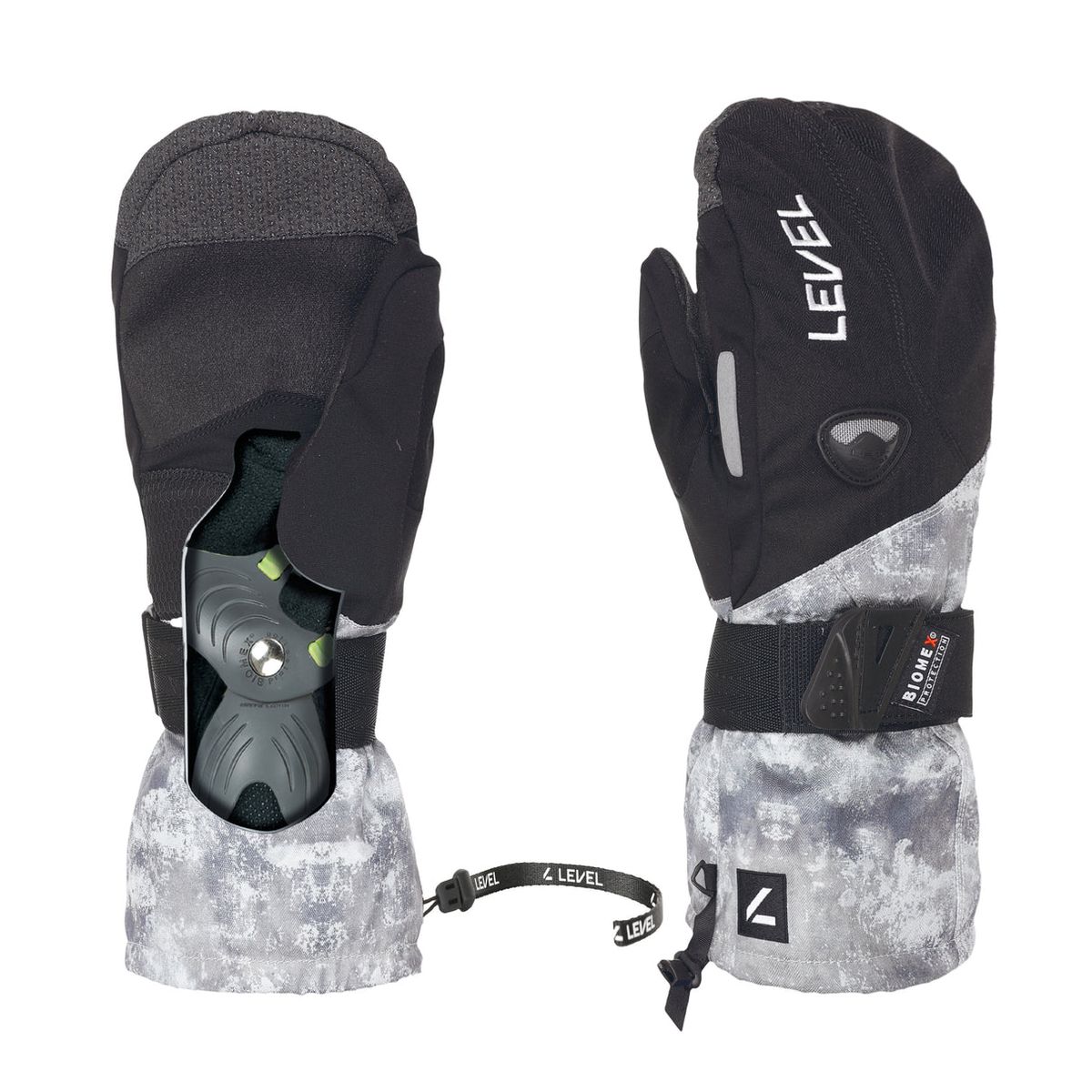 Level Fly Mitten pattern (56) 7 1031UM-56-7