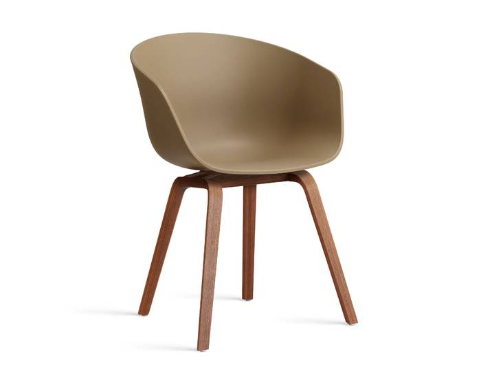 HAY About a Chair 22 2.0 Stuhl Clay-lackiertes Walnussgestell