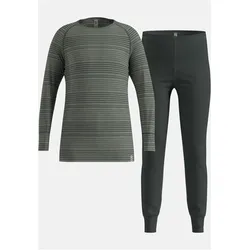 Odlo, Unisex, Funktionsshirt, Set Long Active Warm Eco Set (116), Grau