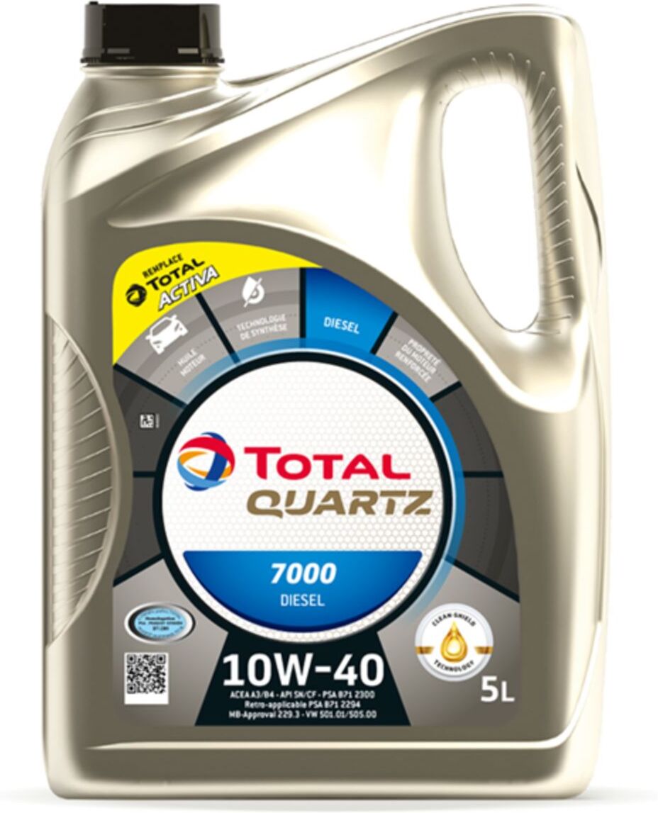 Motoröl TotalEnergies Quartz 7000 DIESEL 5L