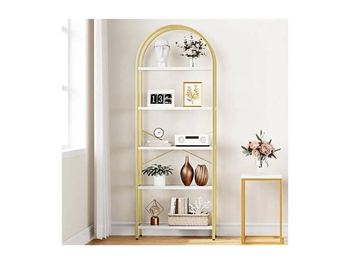 Bibliothèque - PROMIRACAL - PROMIRACAL - 5 niveaux - MDF haute densité - 180x60x28 cm