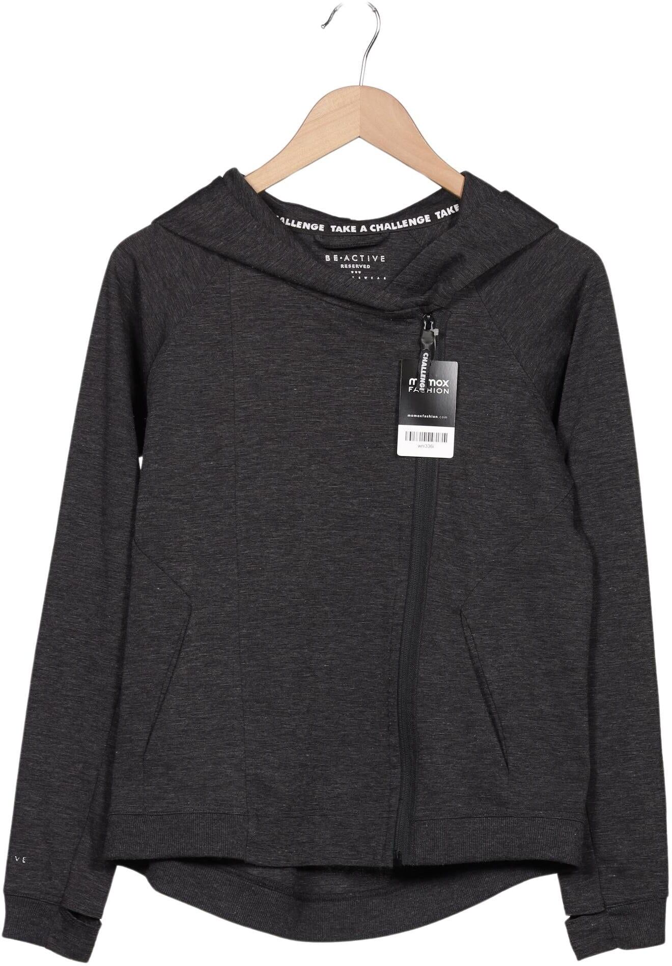 Reserved Damen Kapuzenpullover, Grau, Gr. S, kein / Etikett - Second Hand