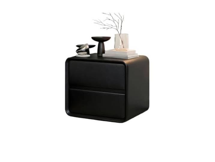 Bettschrank für Zuhause, Schlafzimmer, Nachttisch, dekorative Möbel Cremefarbenes Vintage-Wohnzimmerregal mit modernem doppellagigem Stauraum