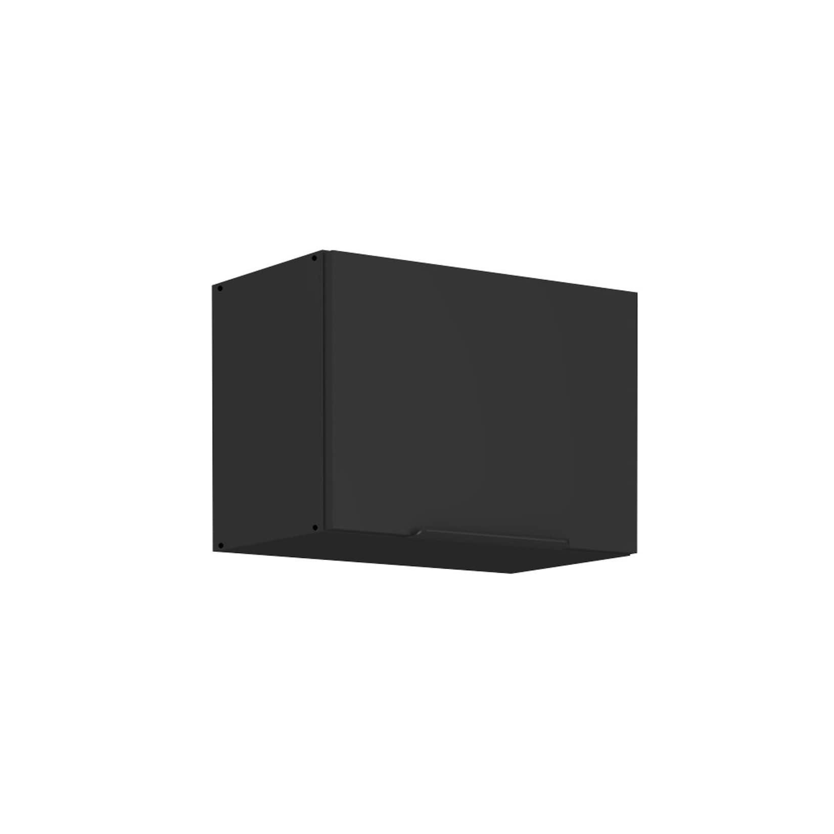 Küchen Kurzhängeschrank 50 cm SIENA Schwarz Küche Küchenzeile Küchenblock