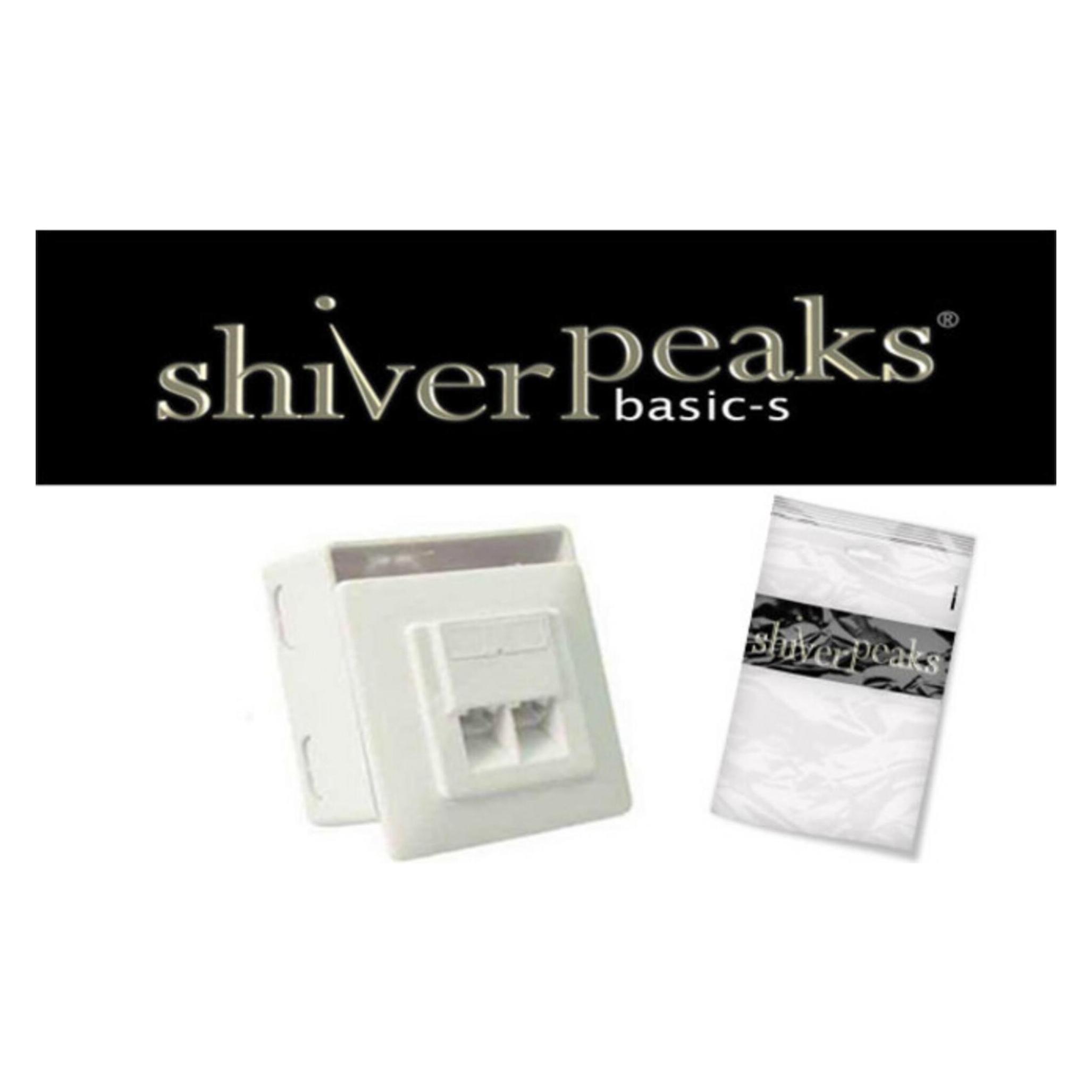 Shiverpeaks -BASIC-S--Netzwerkdose-cat. 5e Netzwerkdose 2-Fach, Unterputz (BS74251)