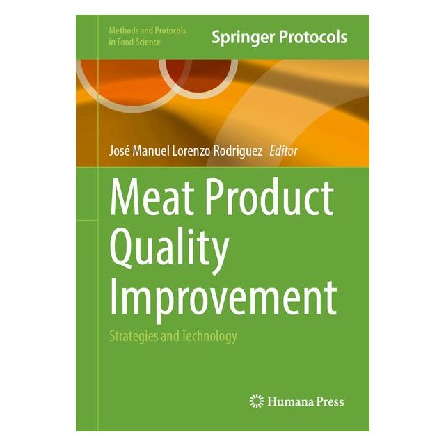 Springer Meat Product Quality Improvement (Englisch, Hardcover, José Manuel Lorenzo Rodriguez) (72148526)