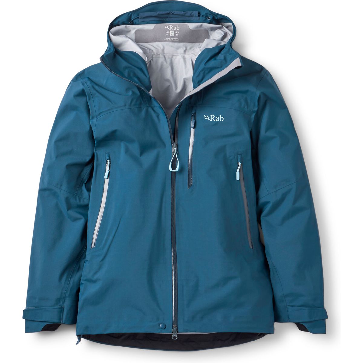 Rab Firewall Mountain Jacket Wmns tempest blue (TMB) 10 QWG-97-TMB-10