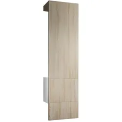 GARDEROBE Carlton Paneel in Eiche sägerau