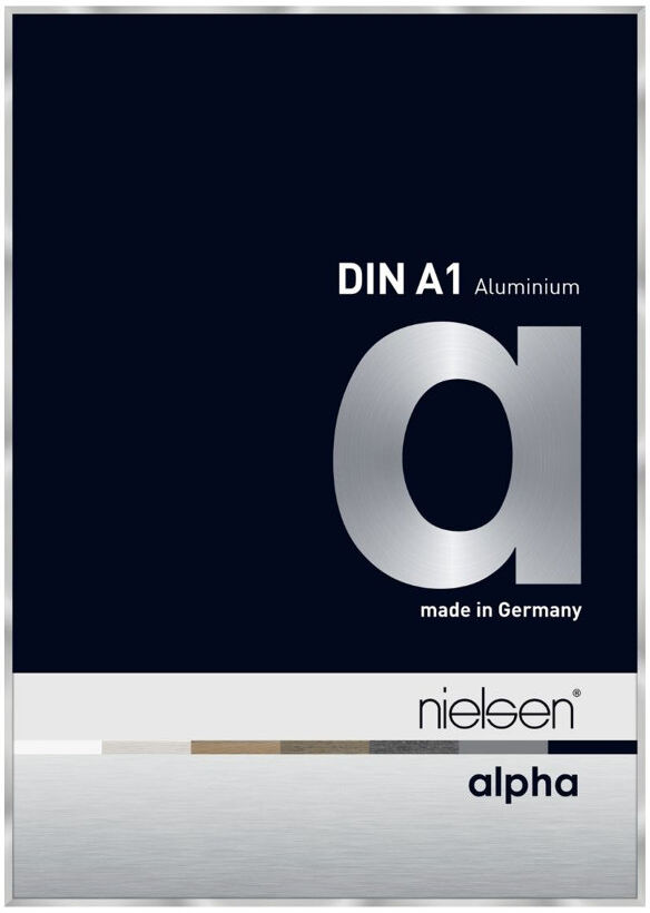 Nielsen Home nielsen Alpha Aluminium Picture Frame Silver 59.5cm W x 84.1cm H