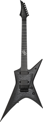 Solar Guitars X1.7FRQBB+ Quilted Black Burst Matte