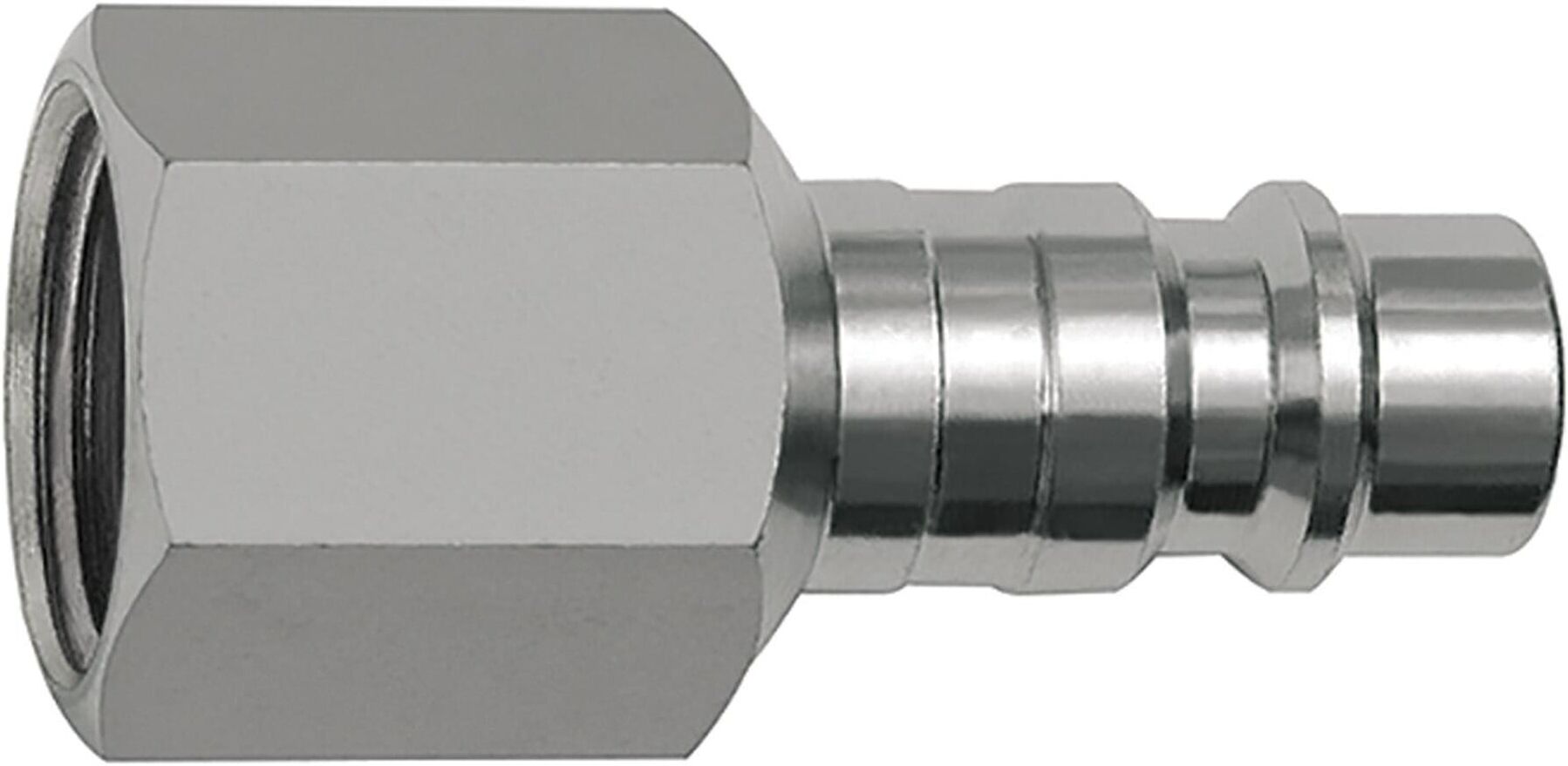 Riegler Nippel für Kupplungen NW 7,2, Stahl, G 1/2 IG (424.53)