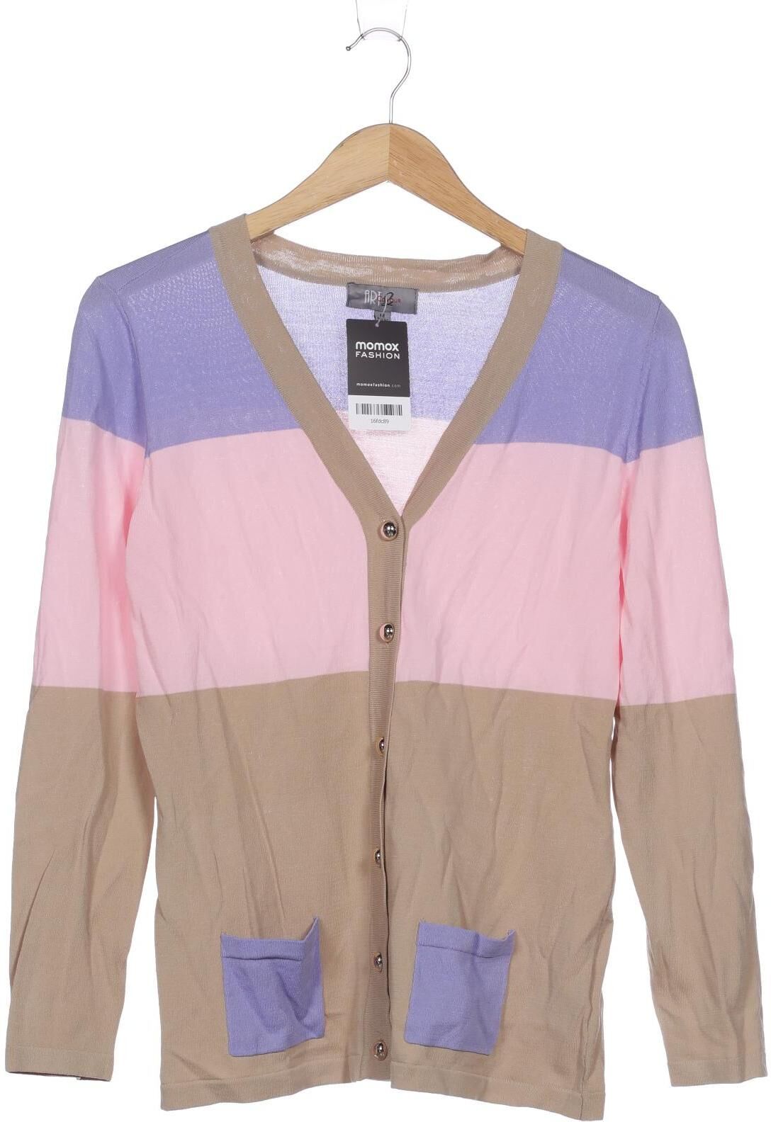 Second Hand Einzelstücke Damen Strickjacke, Beige, Gr. EU 34 (IT 40), Viskose / Synthetik - Second Hand