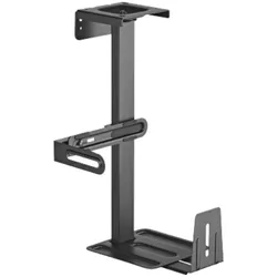 Brateck CPB-25 PC-Halterung unter dem Schreibtisch / ausziehbar drehbar, PC Zubehör, Schwarz