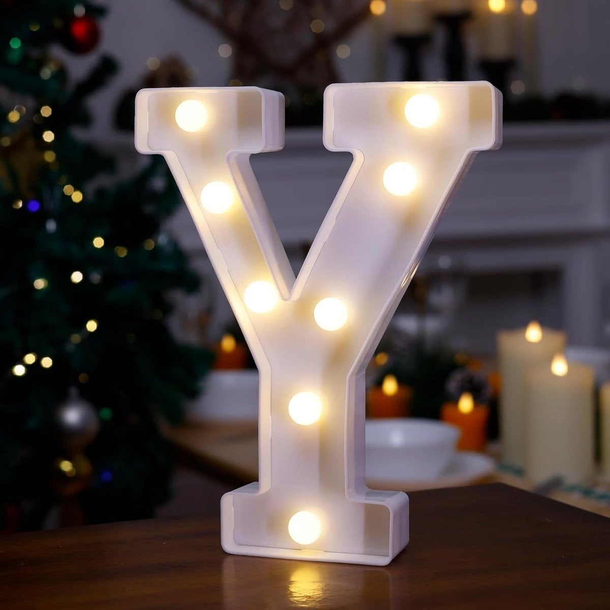 LED Letter Lamp - Verlichte Decoratieve LED Tafelverlichting voor Feestdecoratie en Accentverlichting