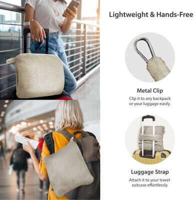 Regal Living 4 in 1 Cozy Practical Travel Throw