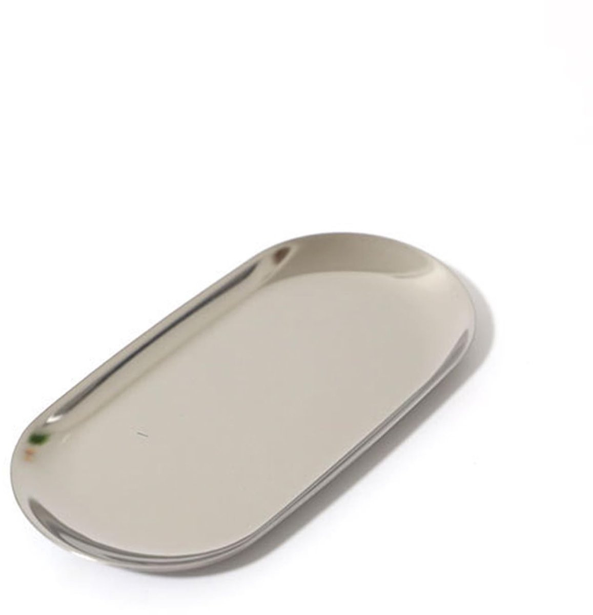 Vt Goods Roestvrijstalen ovale sieradendienblad organizer