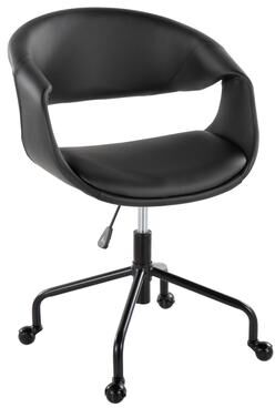 Porch & Den Sauda Upholstered 4-Star Task Chair