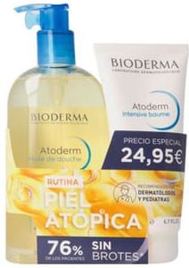 Bioderma Atoderm Intensive Baume 200 ml + Atoderm Aceite de ducha 500 ml
