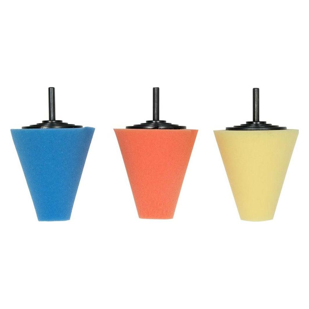 Yato Polierschwämme für Felgen 3 PCs (YT-47945)