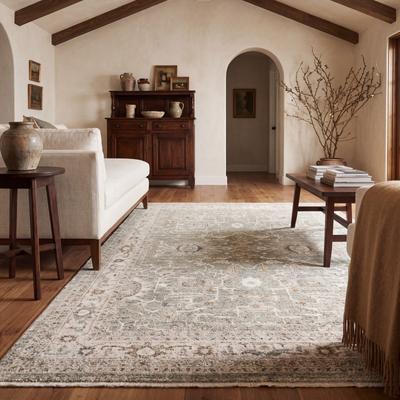 Style Haven Berkeley Vintage Traditional Sage/ Gold Area Rug