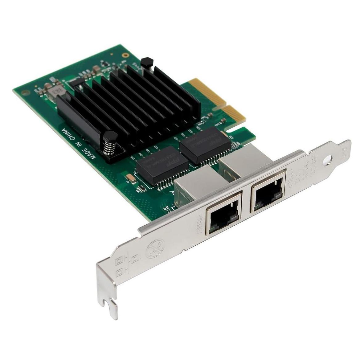 MicroConnect 2 port RJ45 network card, PCIe (RJ45) (MC-PCIE-I350-T2)