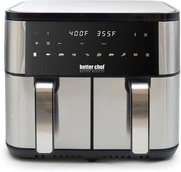 Better Chef 9 Quart Dual Basket Digital Display Air Fryer