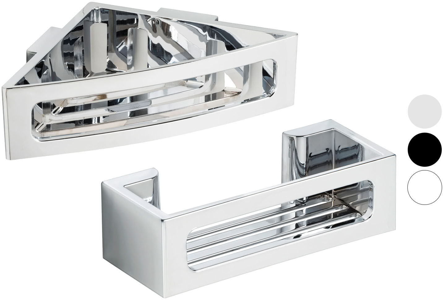 WENKO Static-Loc® Badezimmerablage »Bralia«, ohne Bohren