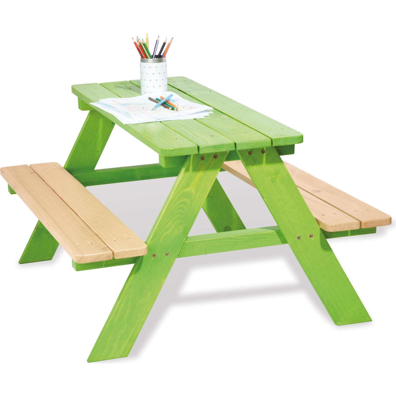 Pinolino Kindersitzgarnitur 'Nicki für 4', versch. Farben (Grün)